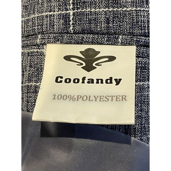 Men's Casual Suit Blazer Jacket Light weight Sports Coats One Button NWT Size LG - Picture 8 of 16